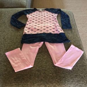 Girls legging outfit